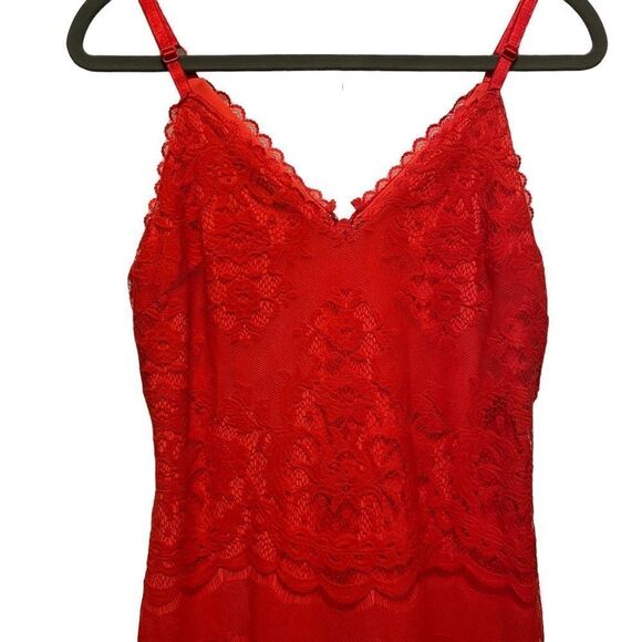 Vintage Bebe lace Maxi Dress - Picture 4 of 7